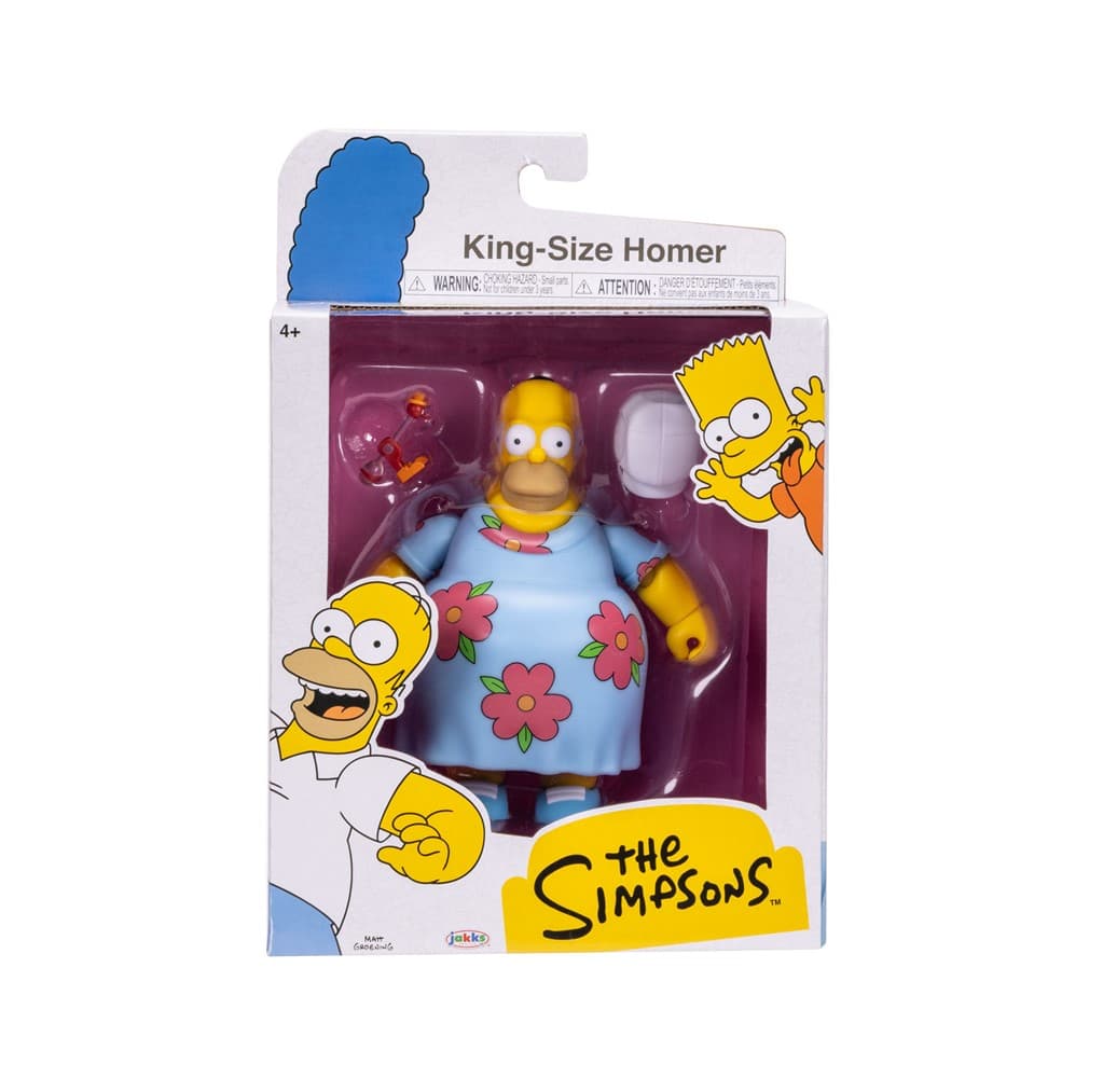 Figura De Acción King-size Homer The Simpsons Jakks