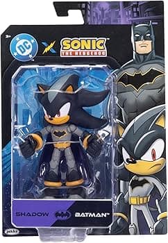 Sonic The Hedgehog X DC Shadow Batman Figura De Acción