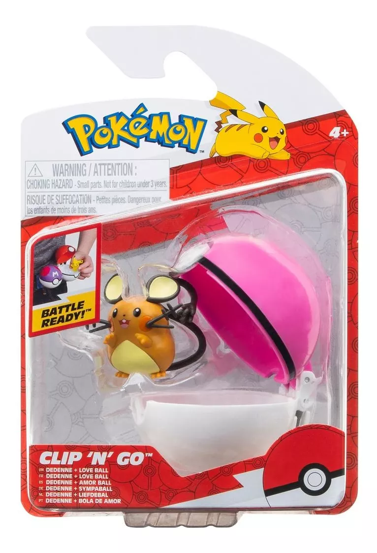 Pokemon Clip N´Go - Dedenne + Love Ball