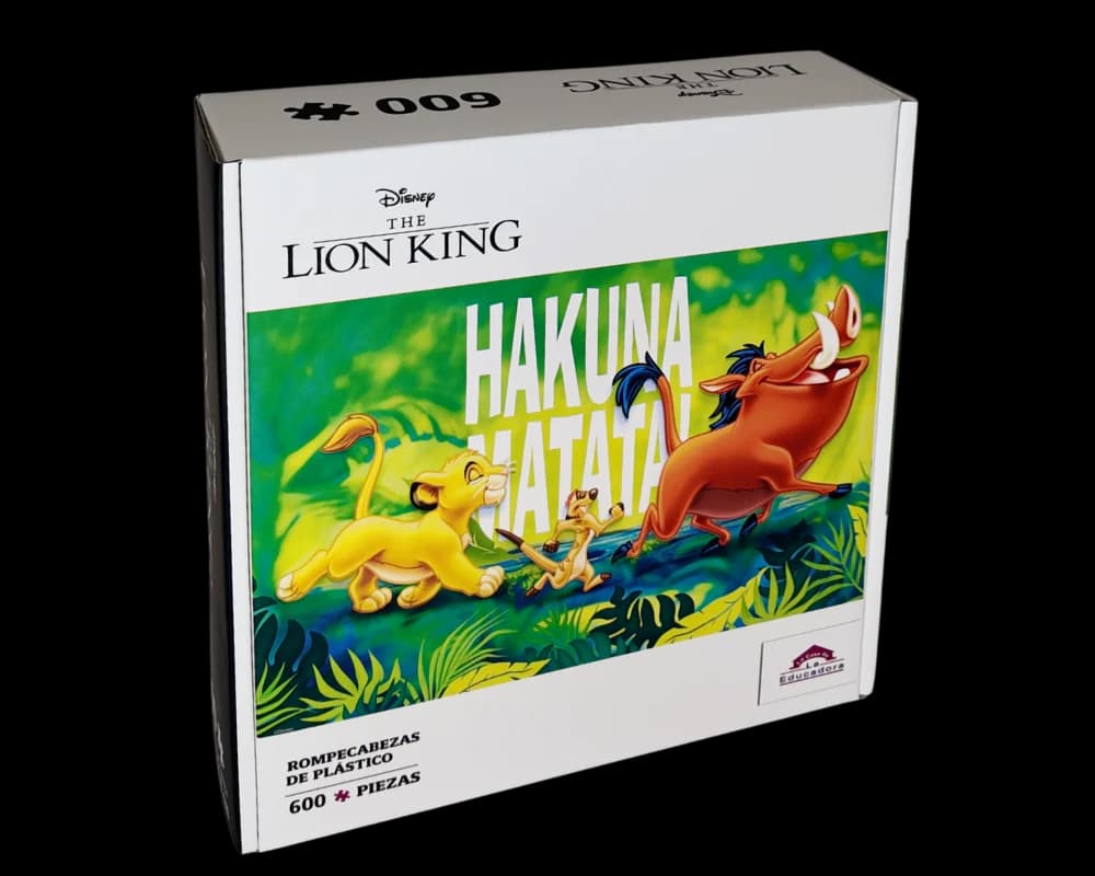 Rompecabezas El Rey León Hakuna Matata 600 Piezas Disney