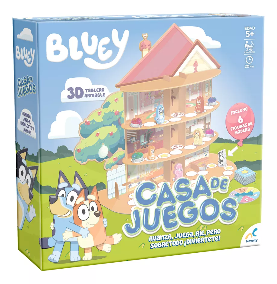 Novelty - Bluey Casa de Juegos