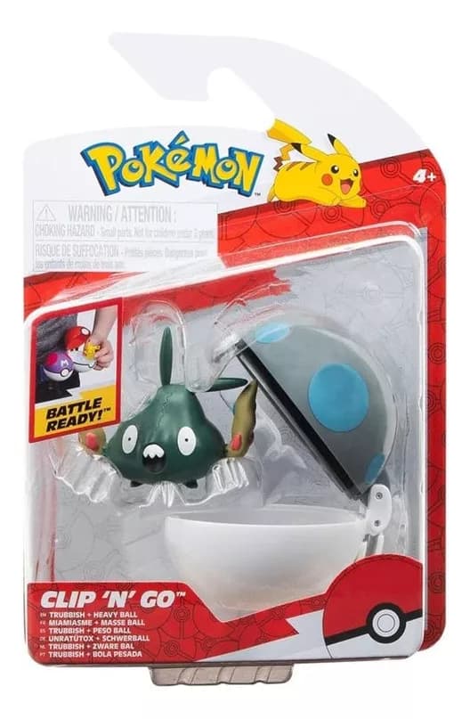 Pokemon Clip N´Go - Trubbish + Heavy Ball