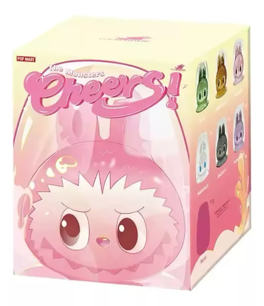 Pop Mart - Labubu THE MONSTERS-CHEERS ! SERIES-Double-walled Glass Blind Box