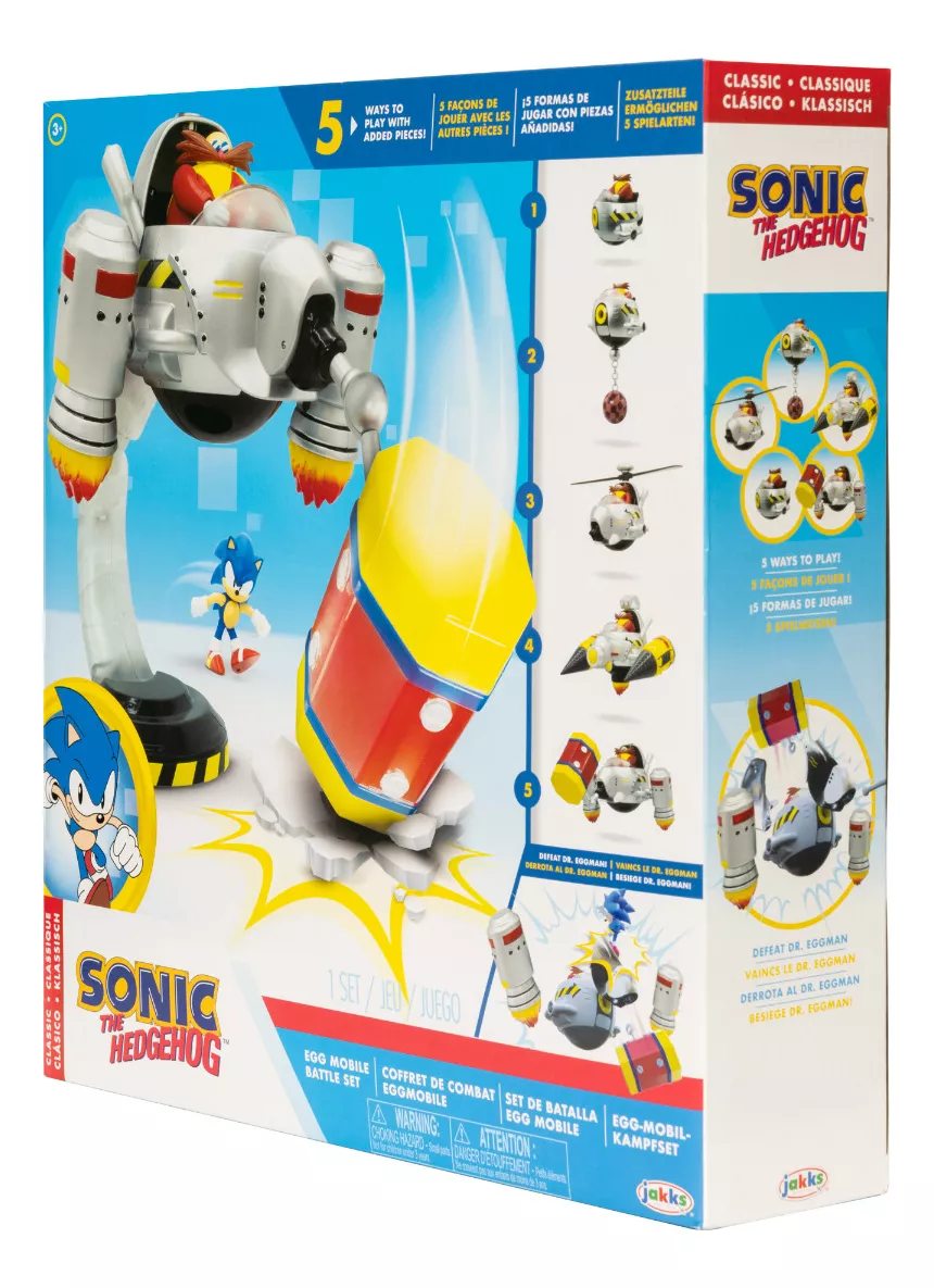 Sonic - Set De Batalla Eggman Gigante