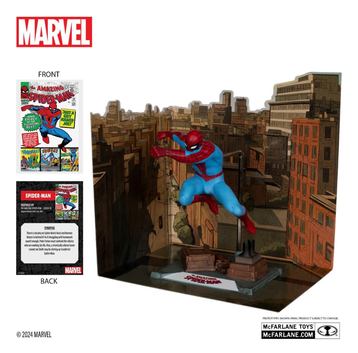 Mcfarlane Marvel Collection Spider Man 38