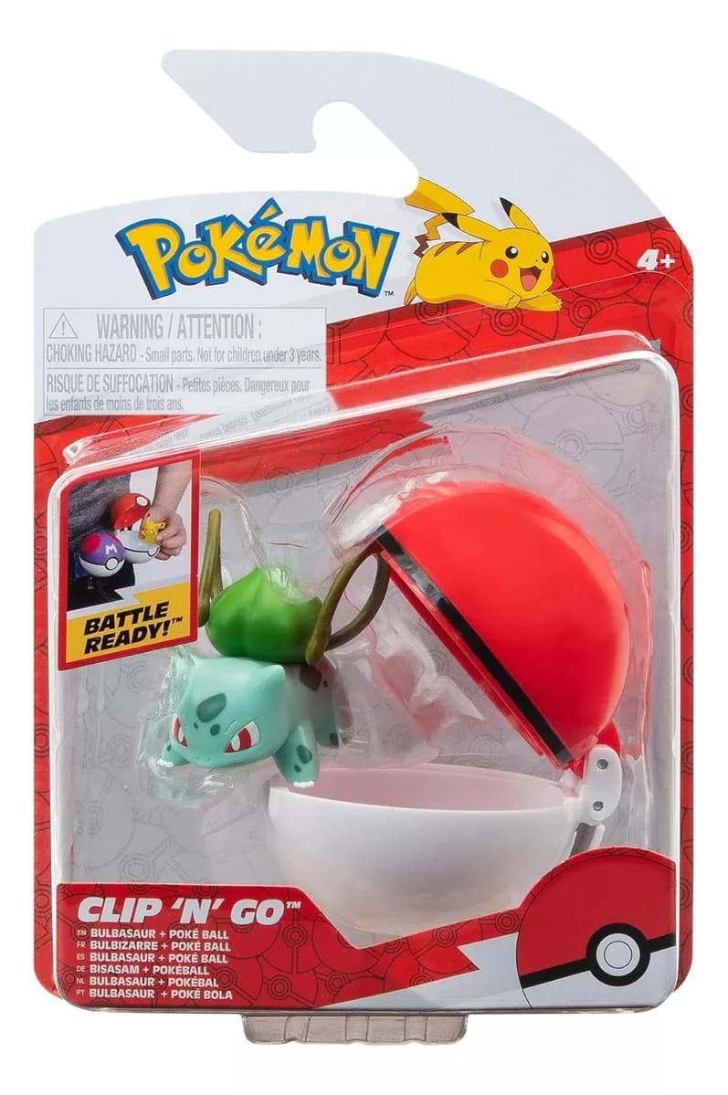 Pokemon Clip N´Go - Bulbasaur + Poke Ball
