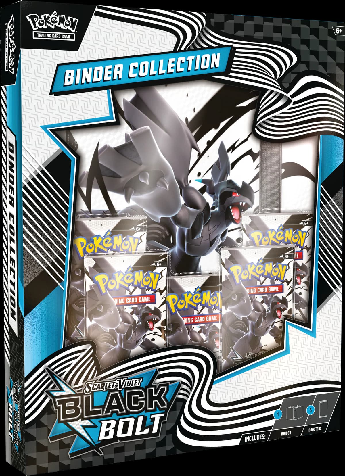 Pokemon TCG - Black Bolt Binder Collection Inglés