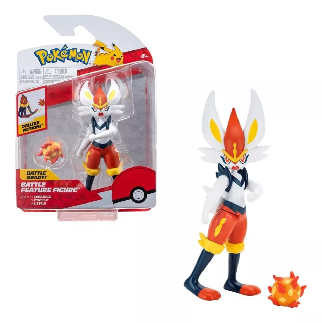 Pokemon Battle Figure - Cinderace Deluxe Action