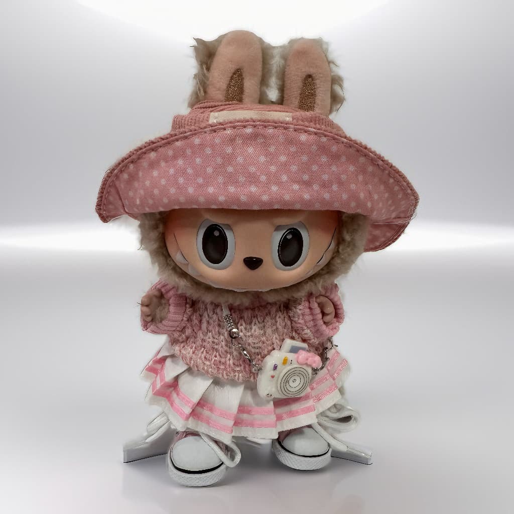 Labubu - Ropa Conjunto Rosa 5 piezas