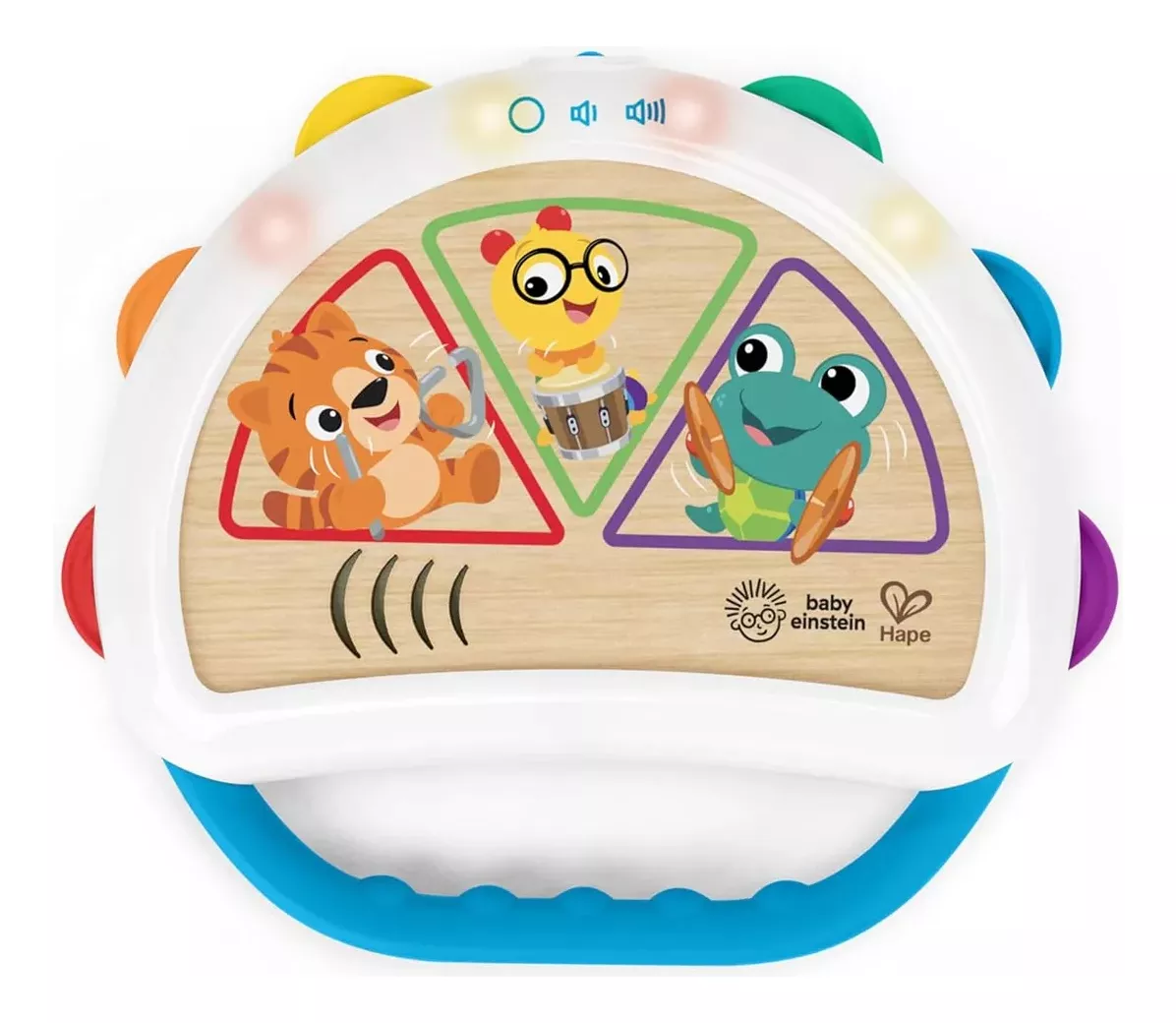 Baby Einstein + Hape - Pandereta Tap & Shake Magic Touch, A Pa