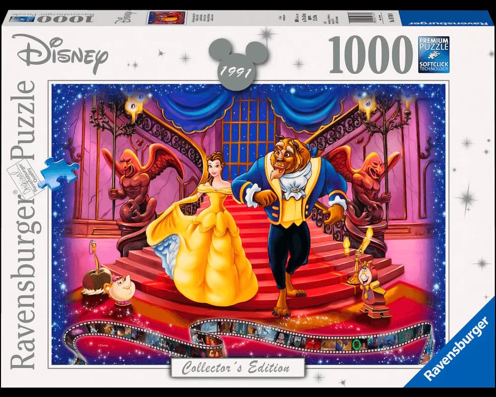 Ravensburger - La Bella y la Bestia: Rompecabezas 1000 Piezas Disney