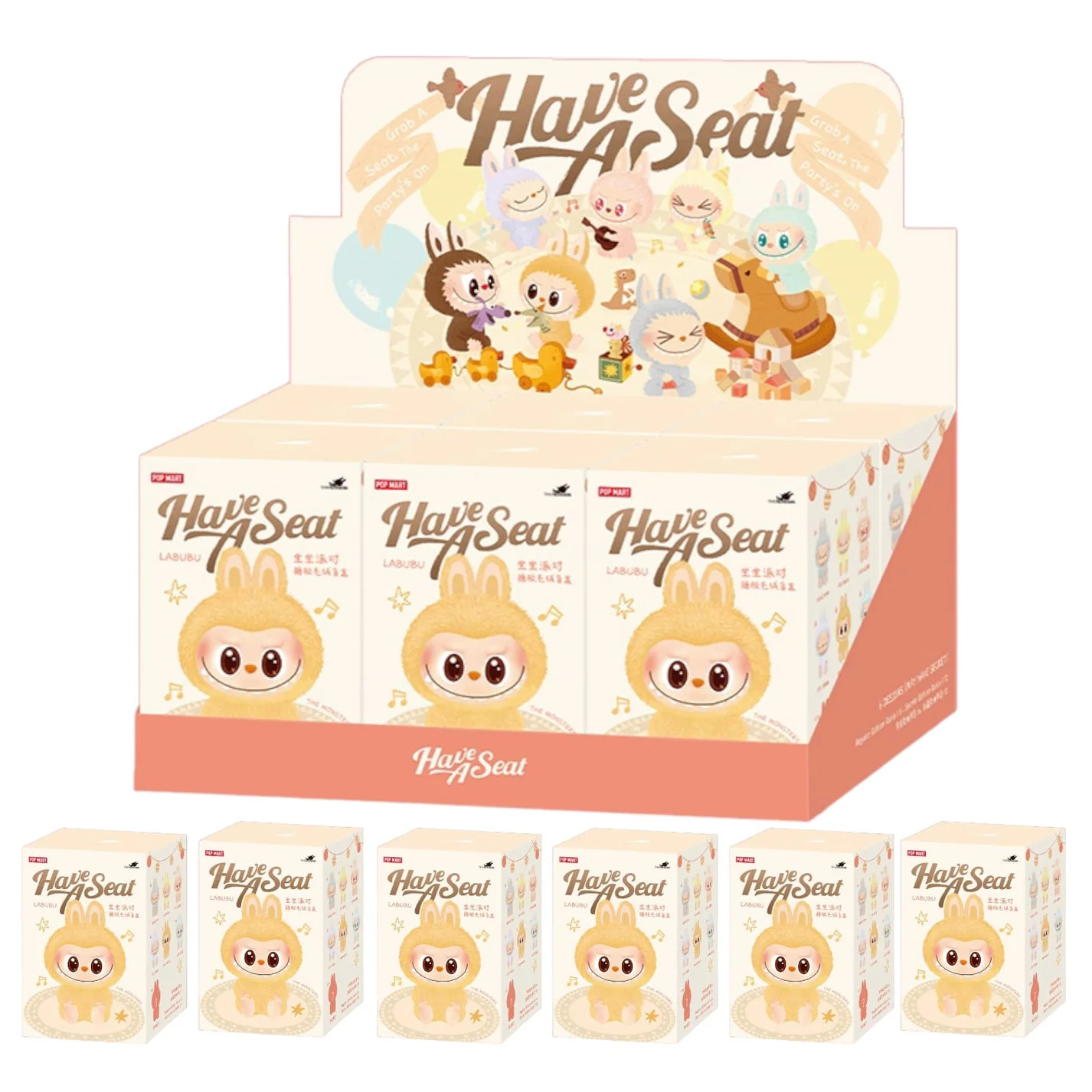 Caja Cerrada Labubu Have a Seat