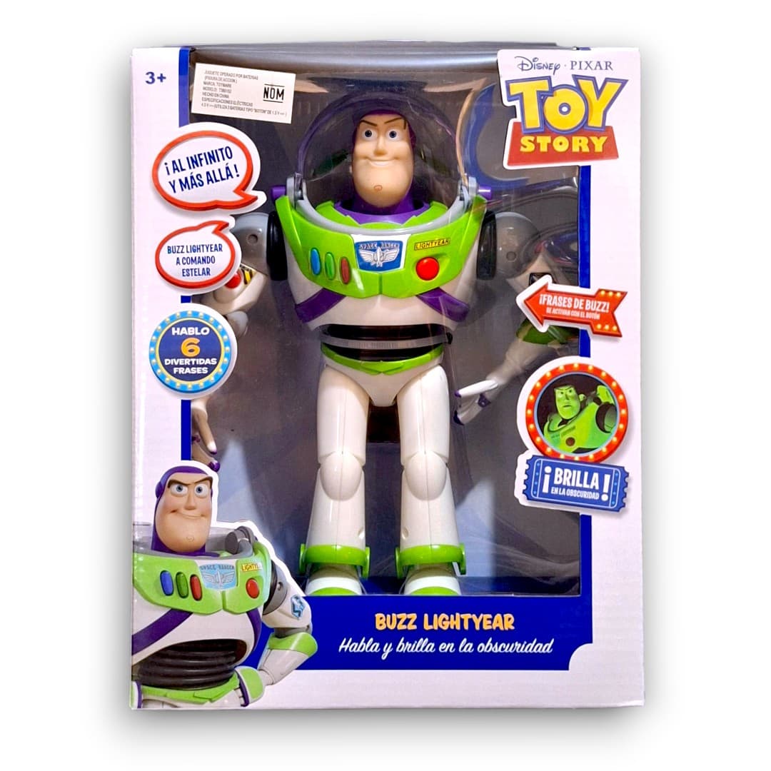 Buzz Lightyear con Alas Toy Story Parlante