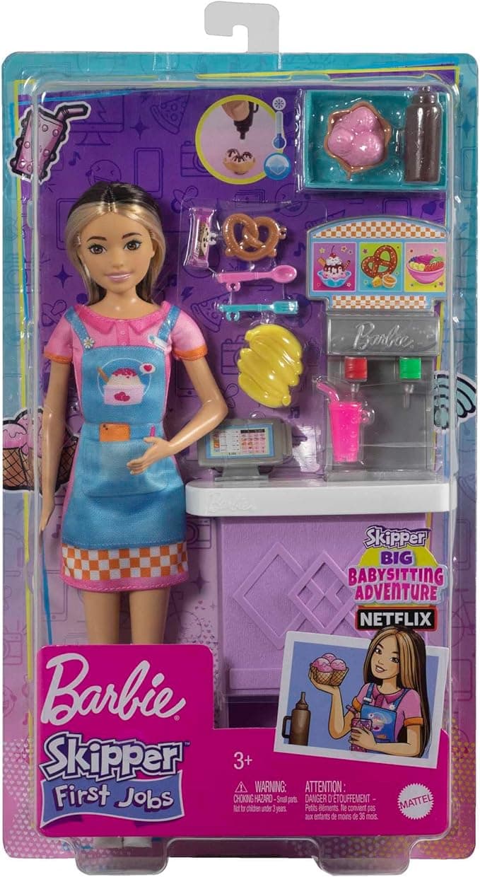 Barbie - Skipper First Jobs Barra de Botanas