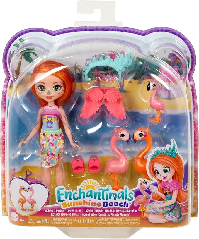 Enchantimals - Familia de Florinda Flamingo