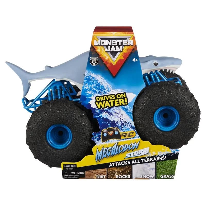 Monster Jam - Megalodon RC (61cm, escala 1:6)