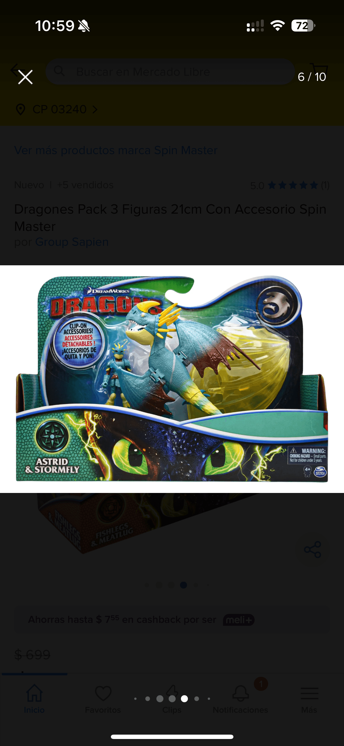 Spin Master - Cómo Entrenar a tu Dragón Astrid y Stormfly 21cm Con Accesorio