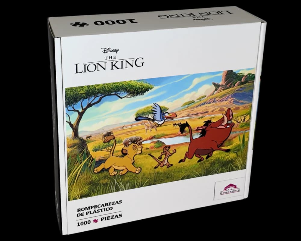Rompecabezas El Rey León 1,000 Piezas de Plástico Disney