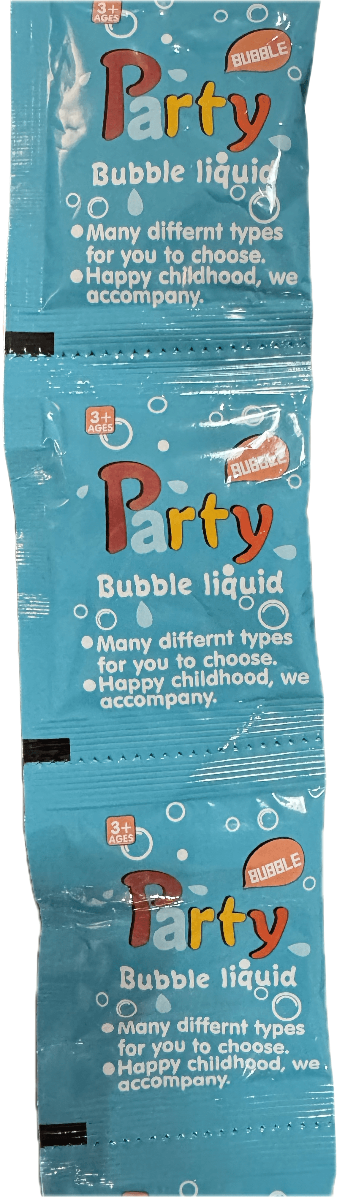 Avelar - Tira de 10 Sobres para pistola de burbujas Space Bubble