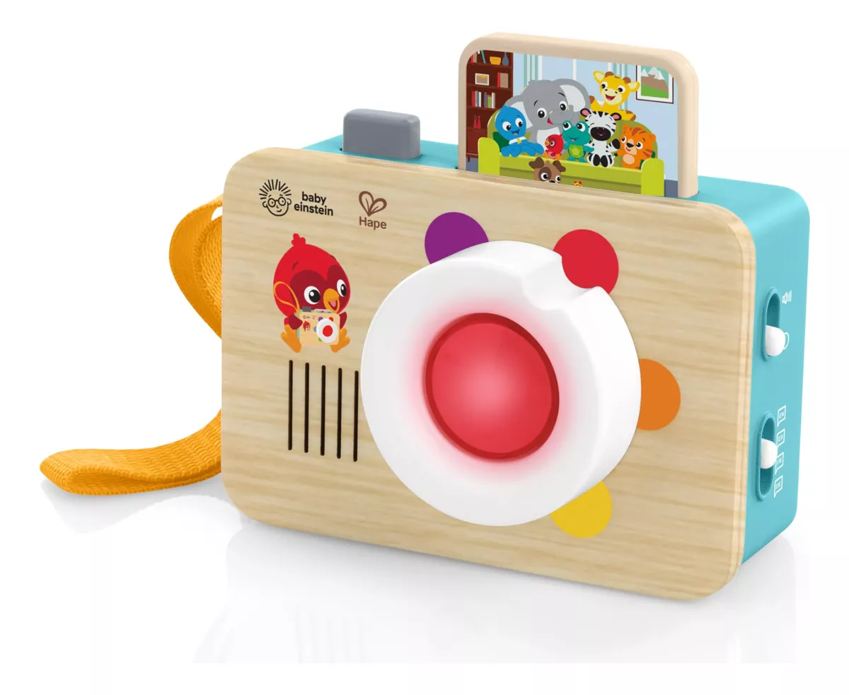 Baby Einstein + Hape - Cámara De Juguete Learning Lens