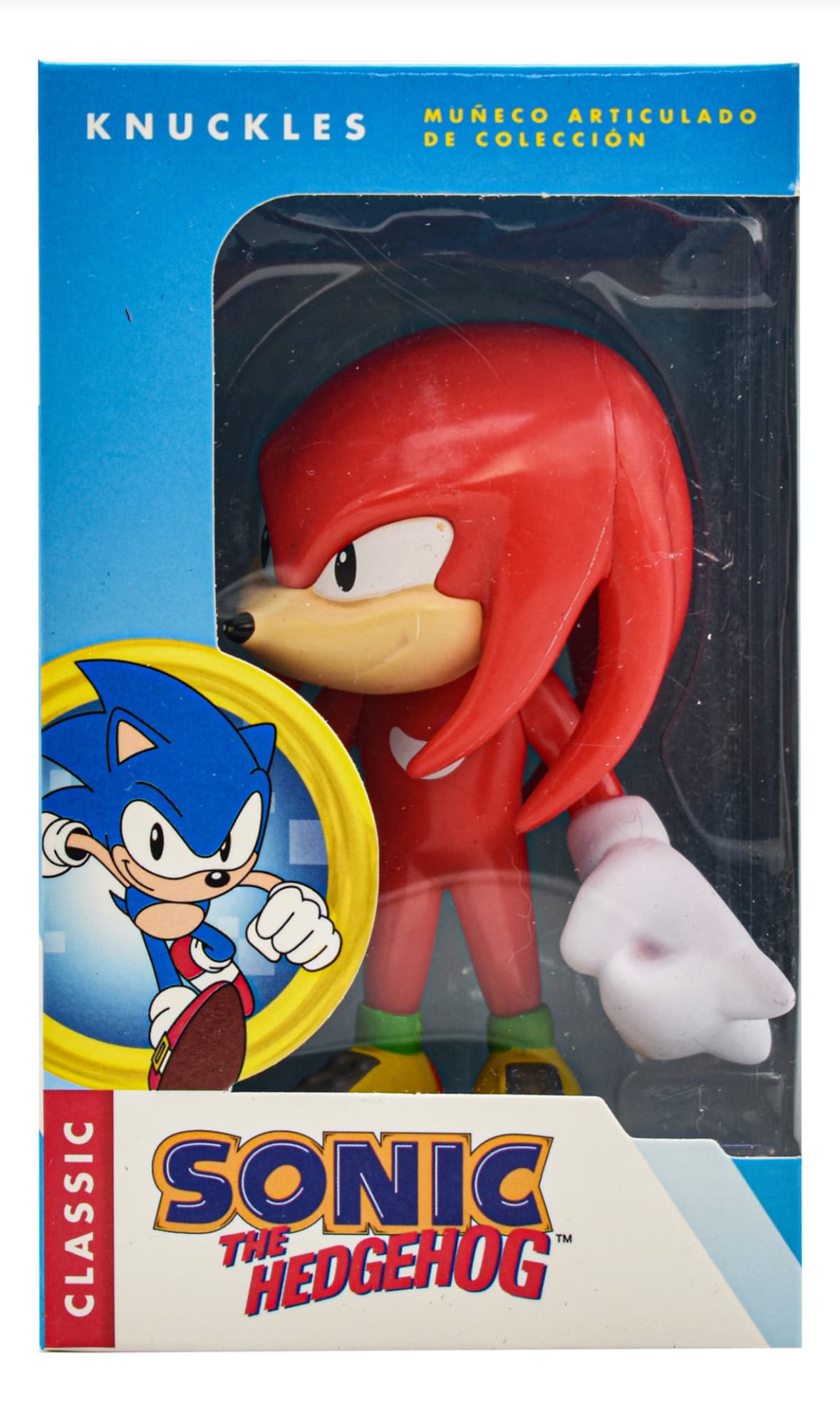 Knuckles muñeco articulado 10cm