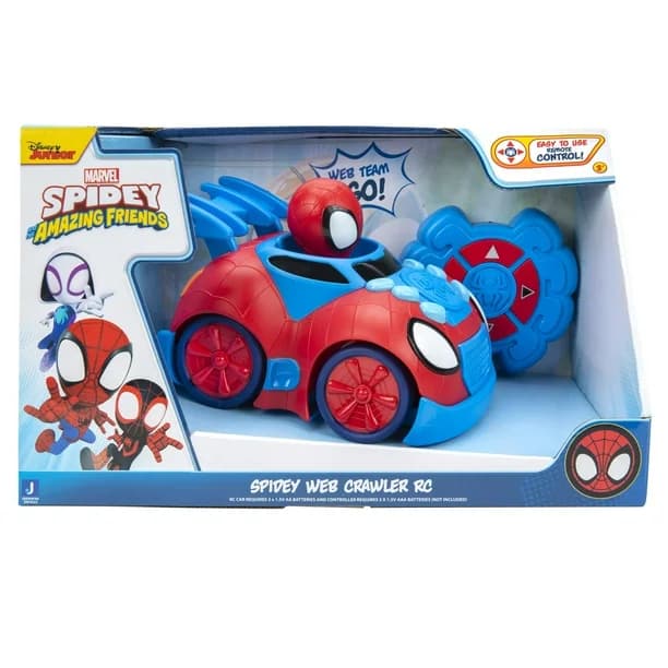 Marvel - Vehículo teledirigido Spidey Web Crawler RC