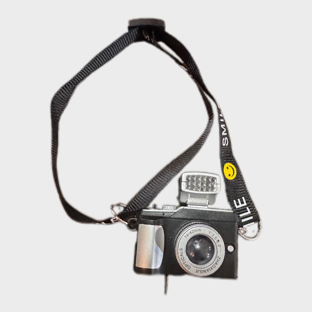 Labubu - Cámara Negra con Flash