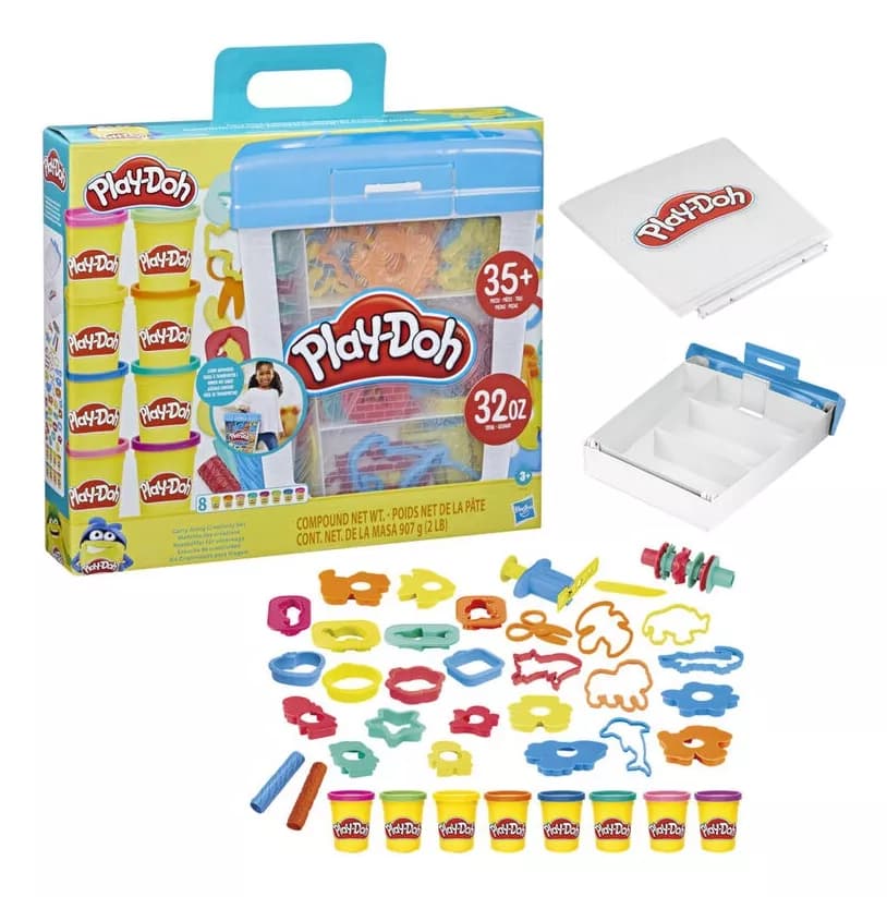 Play Doh Carry Along 35 piezas