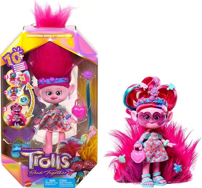Trolls Muñeca Poppy Premium