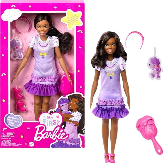 Barbie My First - Cabello Negro con Puddle