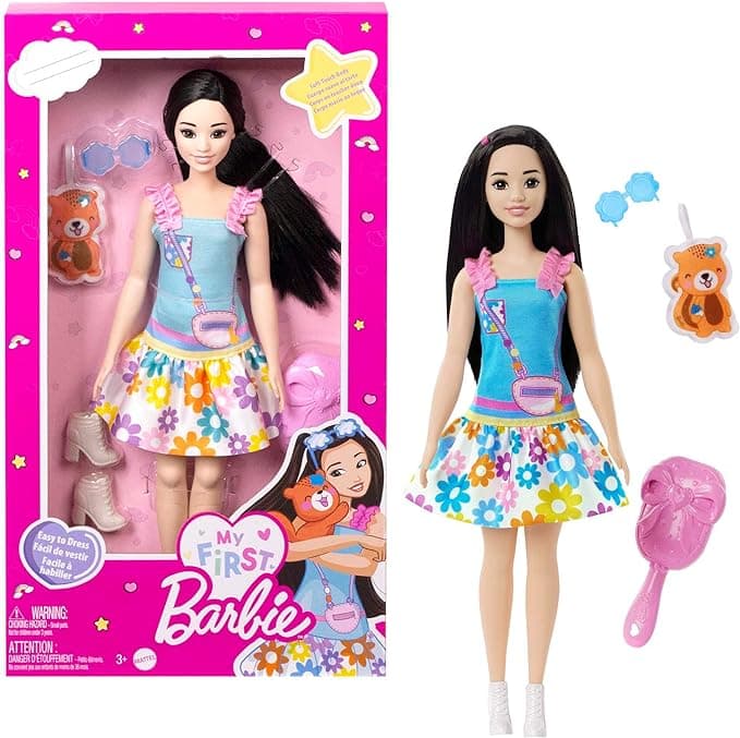 Barbie My First - Cabello Negro con Zorro