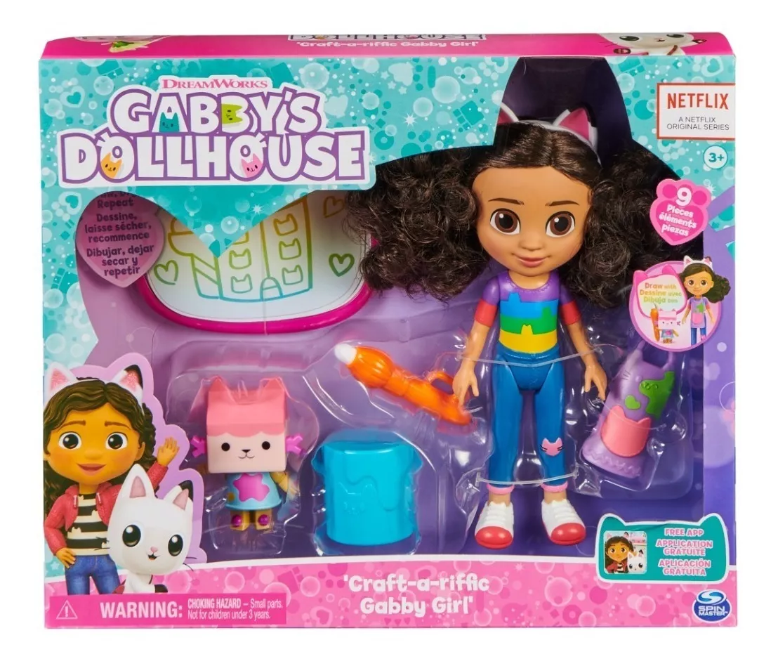 Gabby´s Dollhouse - Craft-a-riffic Gabby Girl