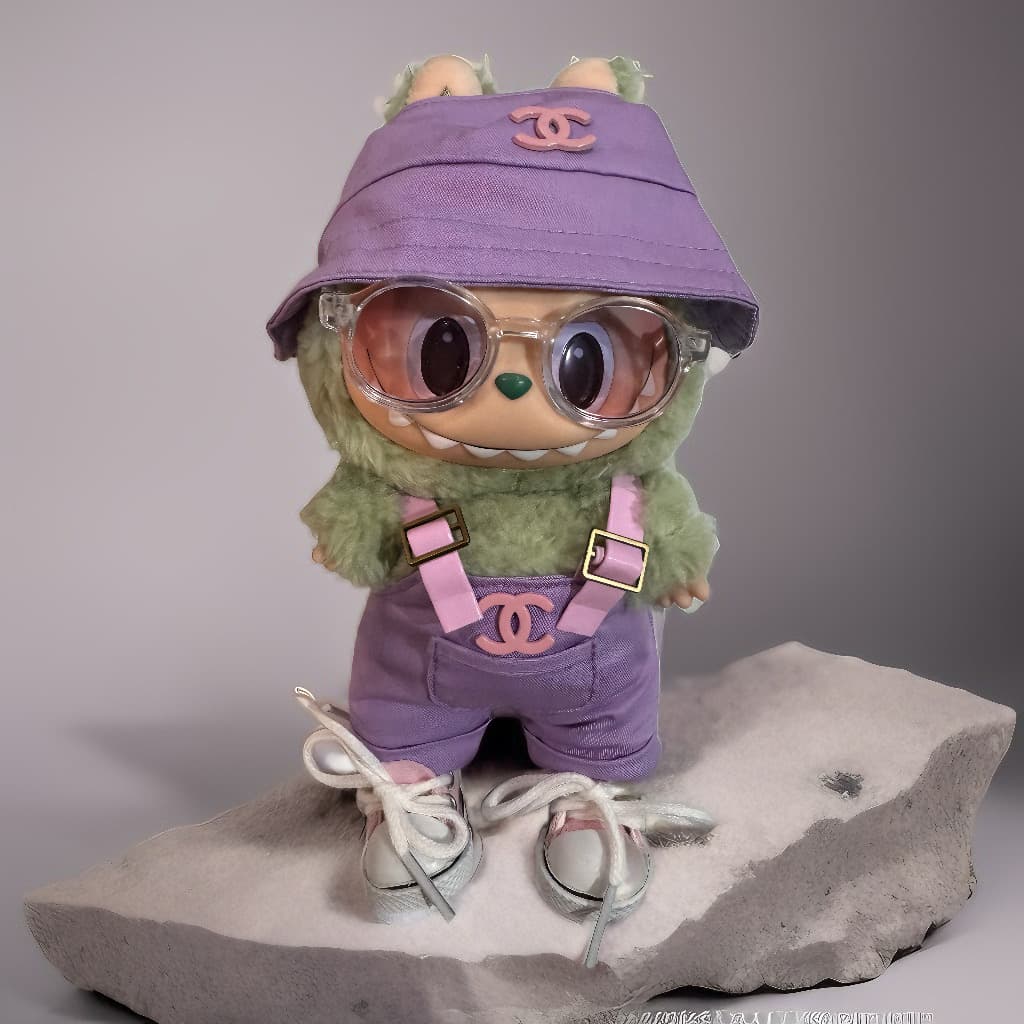 Labubu - Ropa Chanel Morada