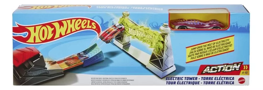 Hot Wheels - Torre eléctrica Action