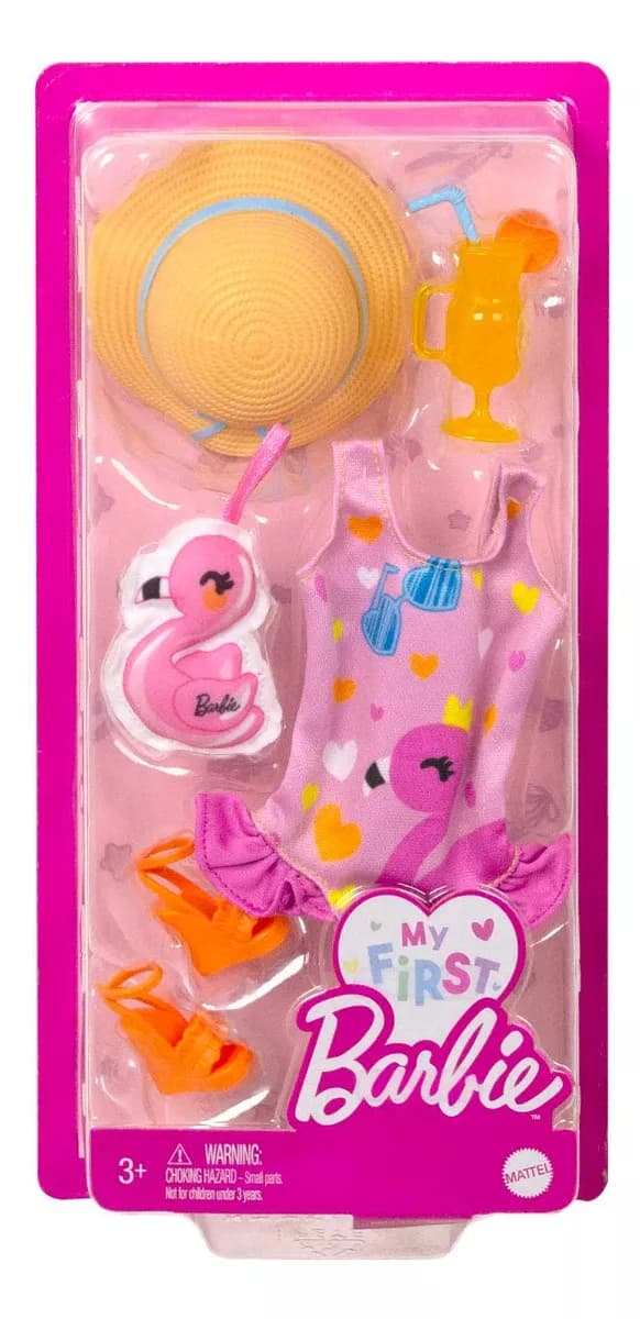 Barbie My First - Accesorios para Muñeca Día de Playa