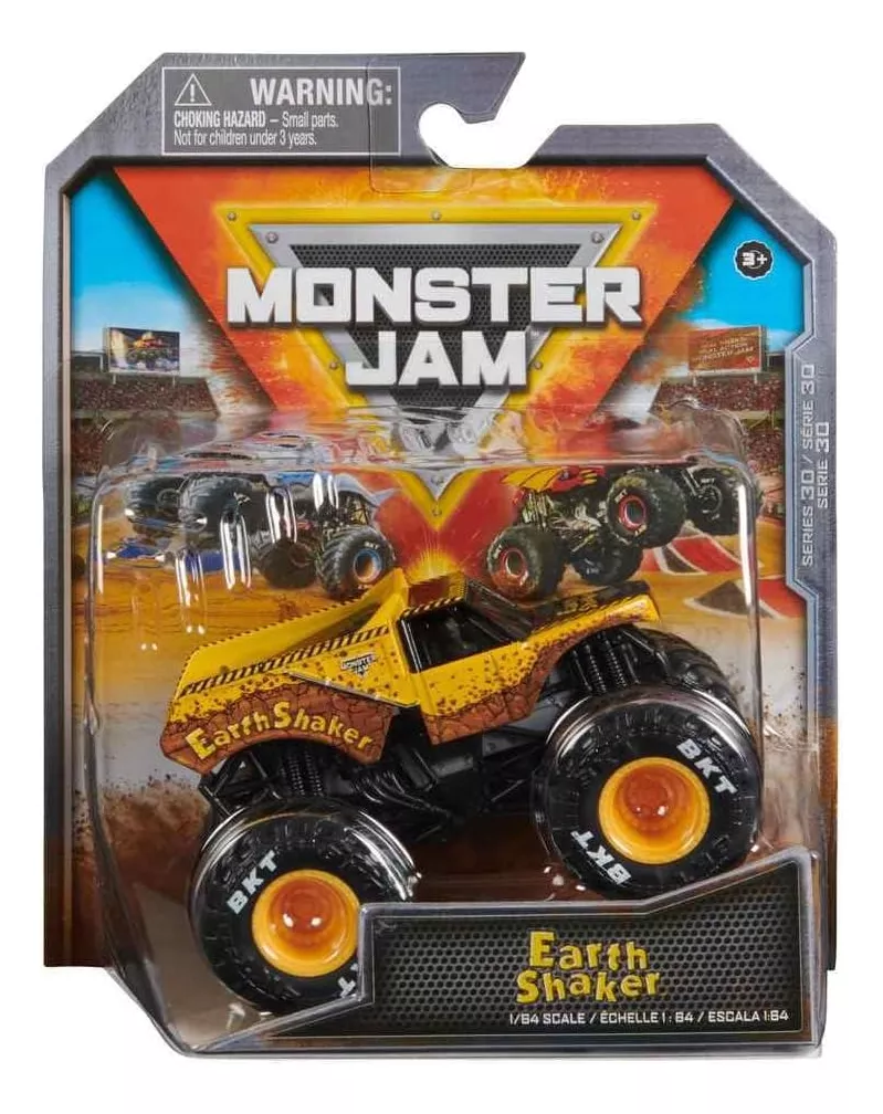 Monster Jam - Earth Shaker Escala 1:64