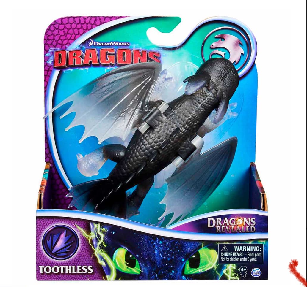 Spin Master - Cómo Entrenar a tu Dragón Chimuelo 21cm