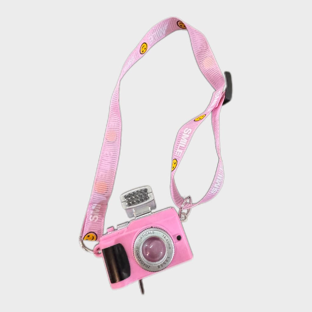 Labubu - Cámara Rosa con Flash