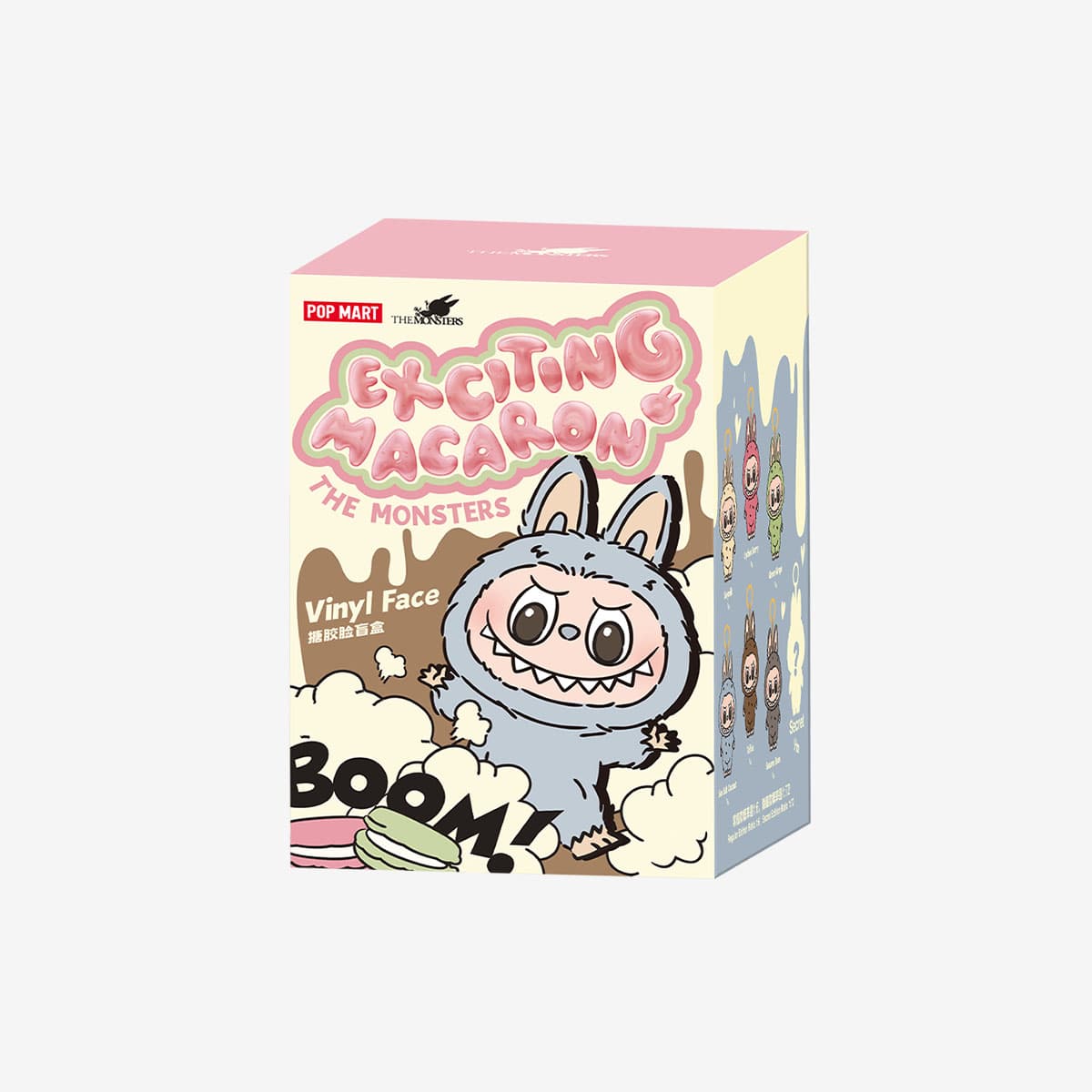 THE MONSTERS - Labubu Exciting Macaron Vinyl Face Blind Box