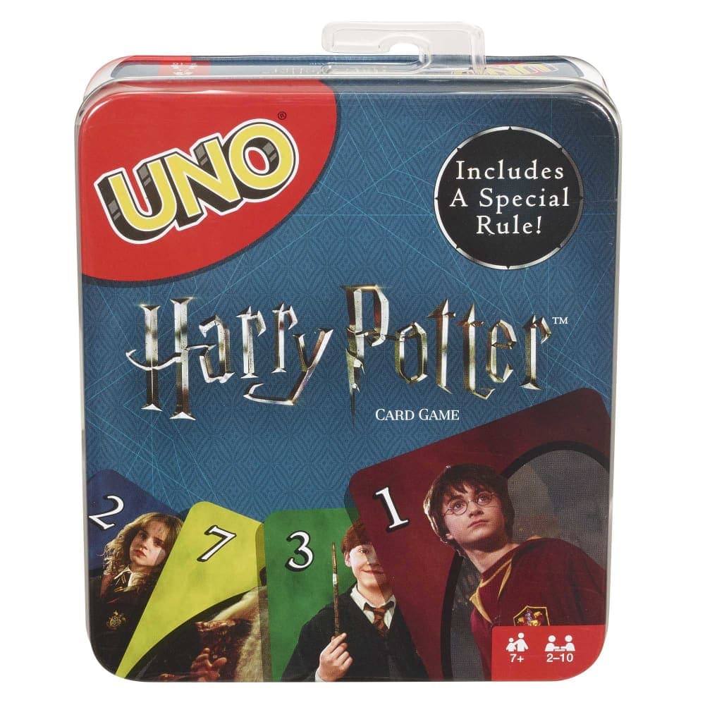 UNO Harry Potter — Juego de Cartas en Lata (Mattel)