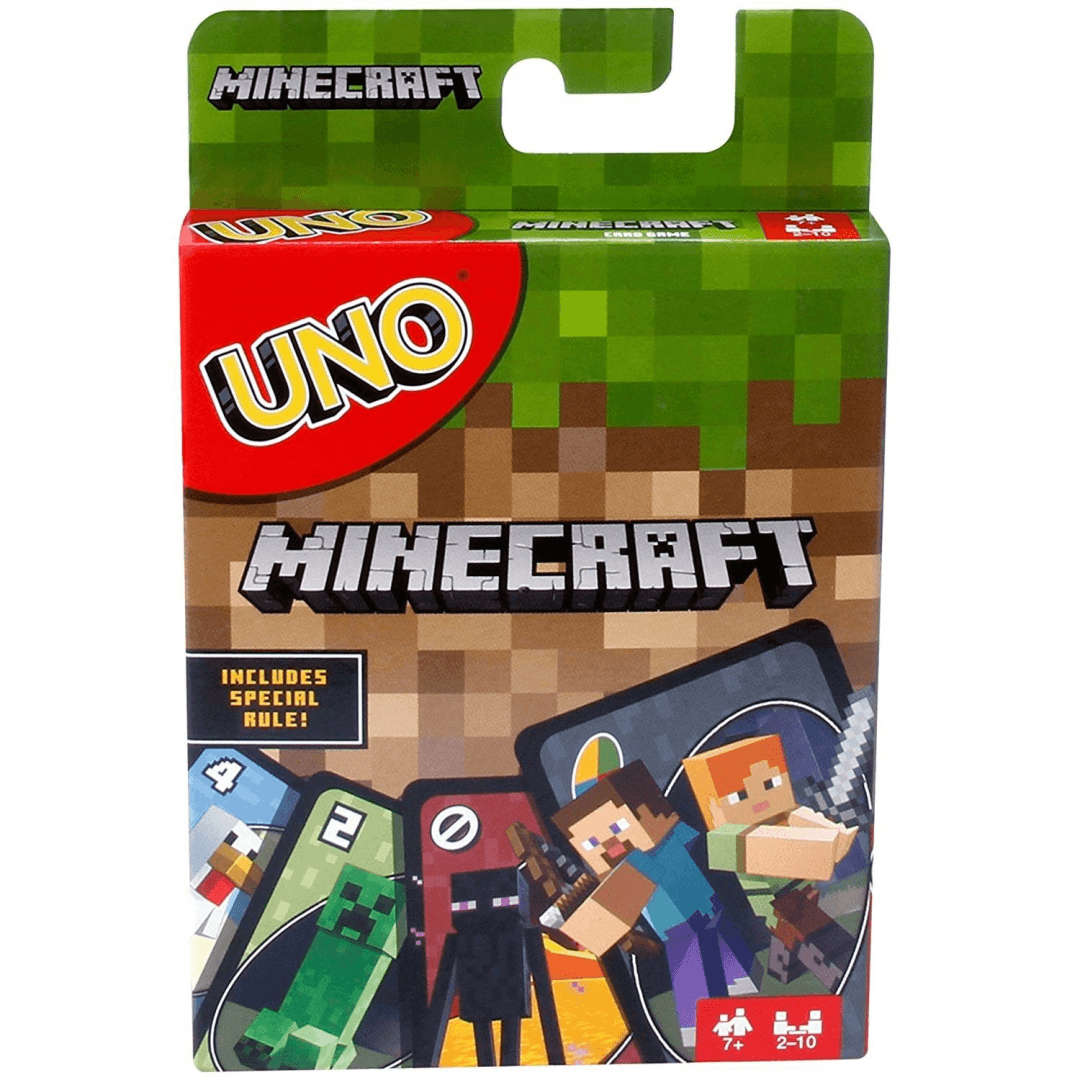UNO Minecraft — Juego de Cartas (Mattel)