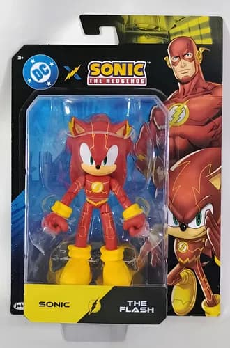 Jakks Pacific Dc X Sonic The Hedgehog Sonic The Flash | MercadoLibre